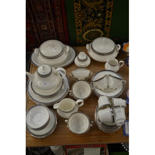 353 - Royal Doulton 'Sarabande' dinner service, approx 63 pieces