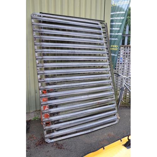103 - 3 Palisade Fencing Panels (w2.45m x h1.67m)