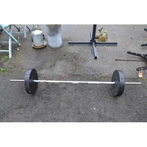 126 - Large Weights Bar and 2x Weights