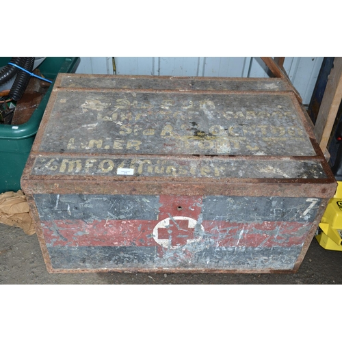77 - Vintage Large First Aid Trunk
