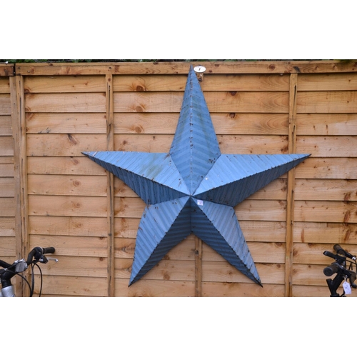 94 - Large Decorative Blue Star