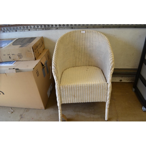 35 - Lloyd loom style chair