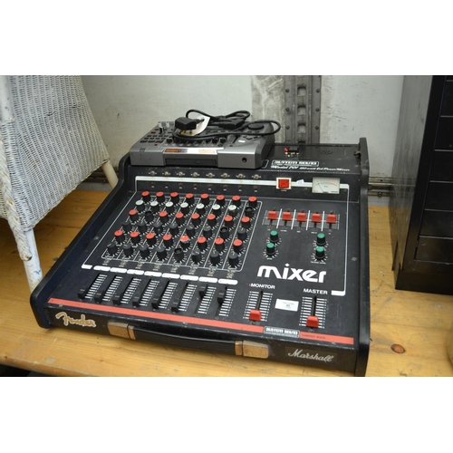 42 - Custom Sound mixing deck + Boss digital mixer