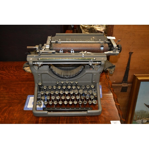 708 - Underwood vintage typewriter