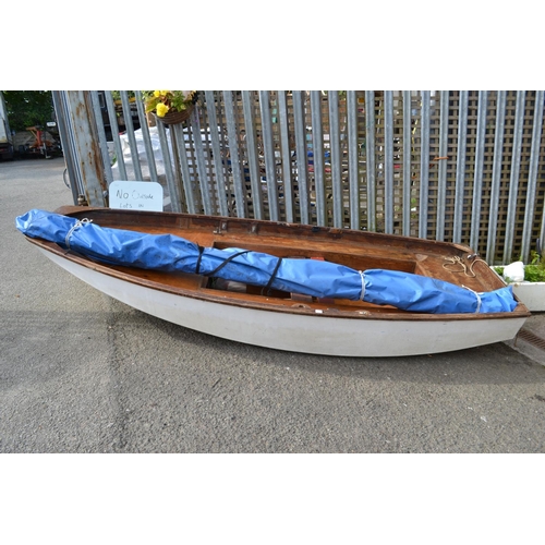 223 - Mirror Dinghy 3899, inc boat cover and full sails (as new)