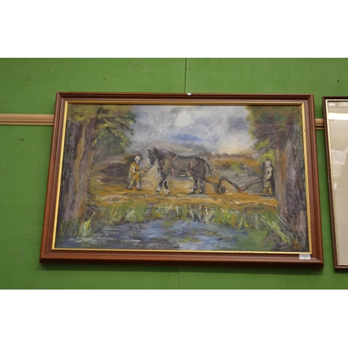 227 - Original impressionistic work signed M RSlough