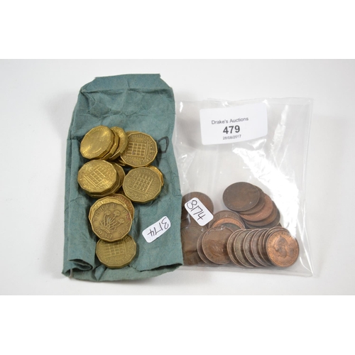 517 - Box of assorted English coins