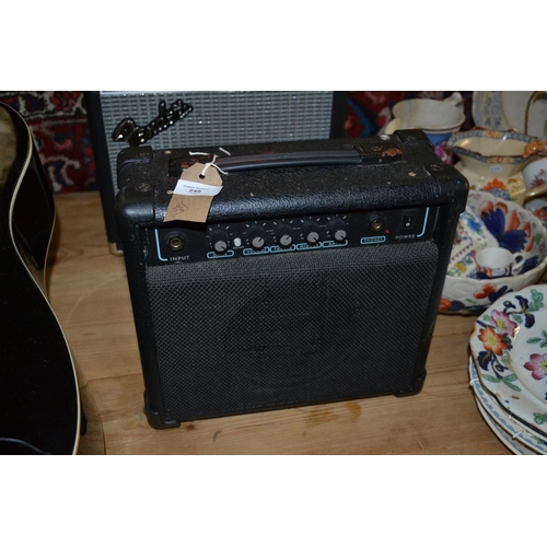 310 - CR-15 guitar amplifier, with distortion channel, tested full working order.