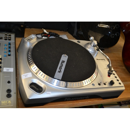 311 - USB turntable with universal dock for Ipad