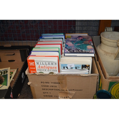 320 - Box of antiques guide price books, inc. Millars. Mostly furniture