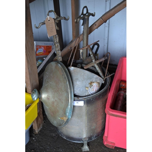 65 - Coal bucket + others *