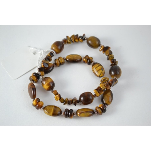 511 - 2 Tigers eye bracelets