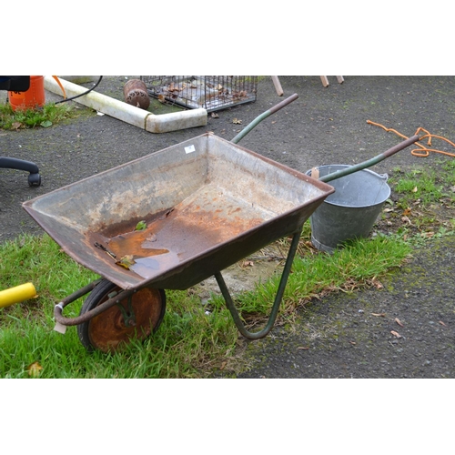 127 - Small wheel barrow