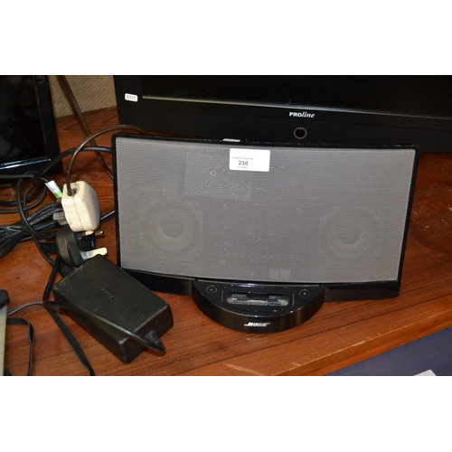 230 - Bose iPod docking station