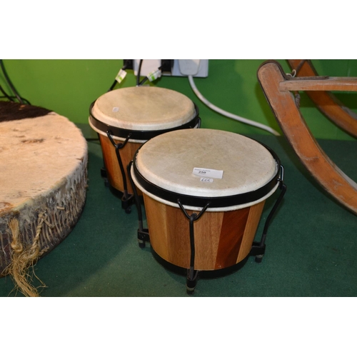 250 - Pair of bongos