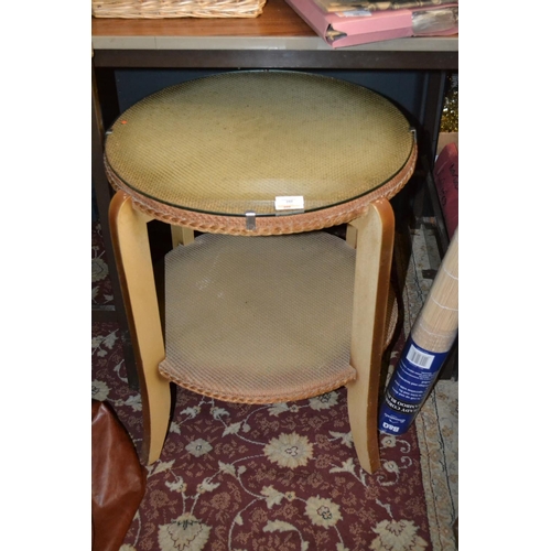 292 - Loom style circular table