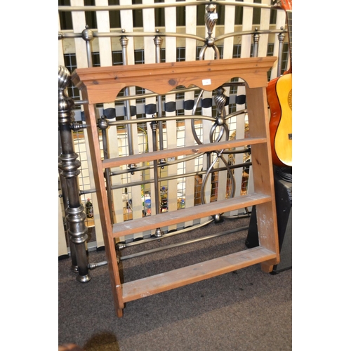 296 - Pine plate rack