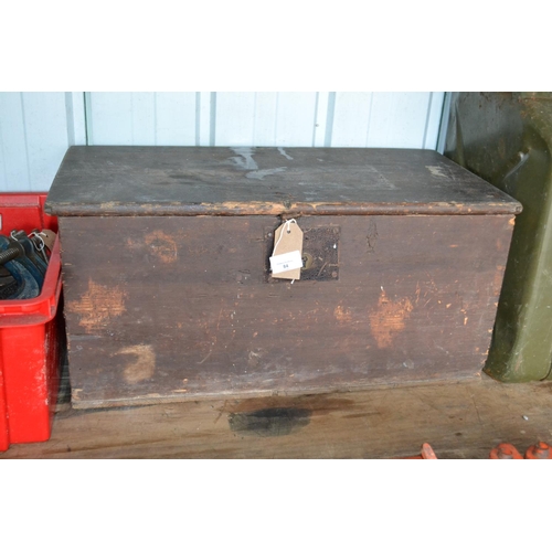 84 - Vintage carpenters / sea chest