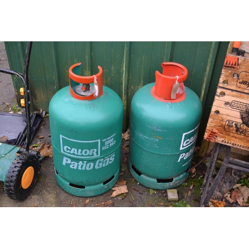 97 - 2 gas canisters