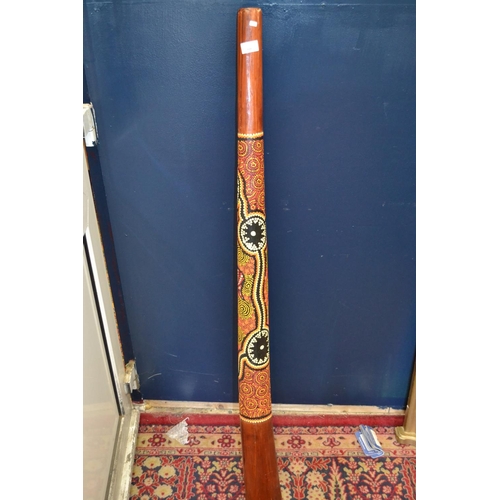 765 - Didgeridoo with Aboriginal decoration