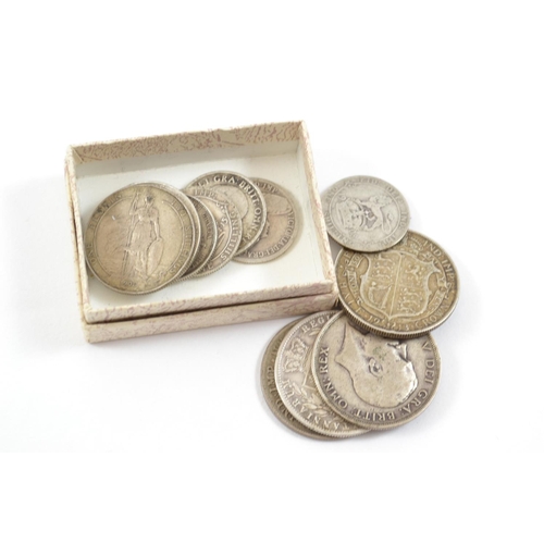 519 - £1 face pre 1920 silver coins