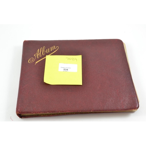 534 - Pre and Post WW1 Autograph Album With Additional Water Colours, including poems and original illustr... 