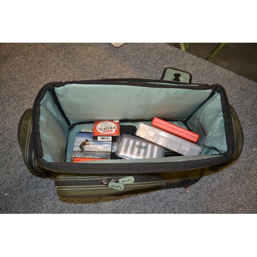 574 - Fishing Tackle Carry Bag with Contents