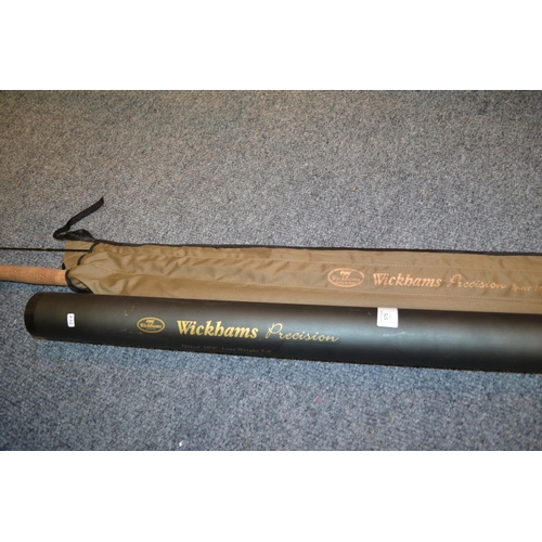 575 - 3pc 10ft Wickhams Fly Rod in Travel Case