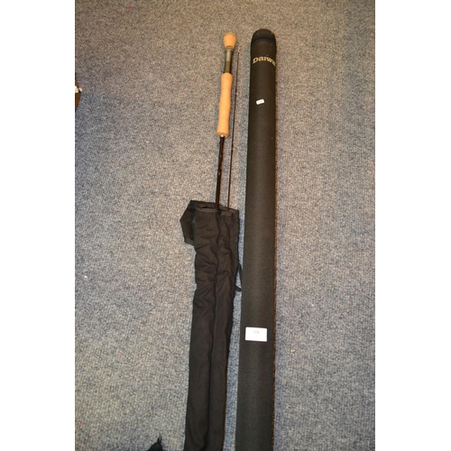 576 - Daiwa Travelling case and Rod