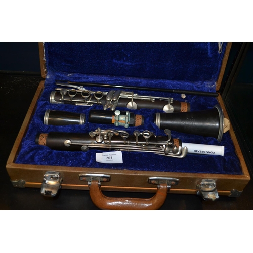 701 - Beginners Cased Clarinet