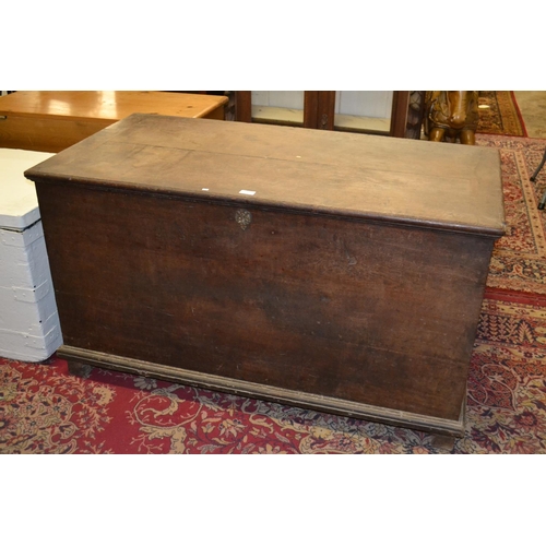 754 - Large Mahogany Blanket Box Late C18/Early C19  W50