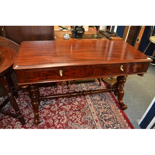 768 - Victorian mahogany sofa table