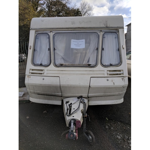 1a - Abbey 5 berth Caravan, 1986, with motor mirrors