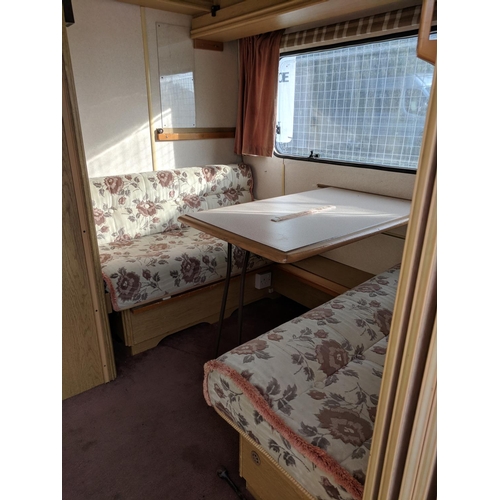 1a - Abbey 5 berth Caravan, 1986, with motor mirrors