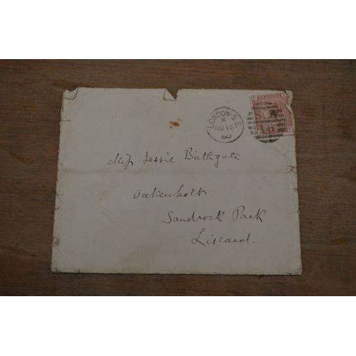 538 - John Ruskin Signed and Dated Letters Addressed From Brantwood, Coniston, Lancashire, Mostly Jan 1880