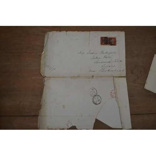 538 - John Ruskin Signed and Dated Letters Addressed From Brantwood, Coniston, Lancashire, Mostly Jan 1880