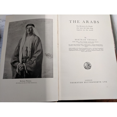 815 - 1st edition of The Arabs, by Bertram Thomas