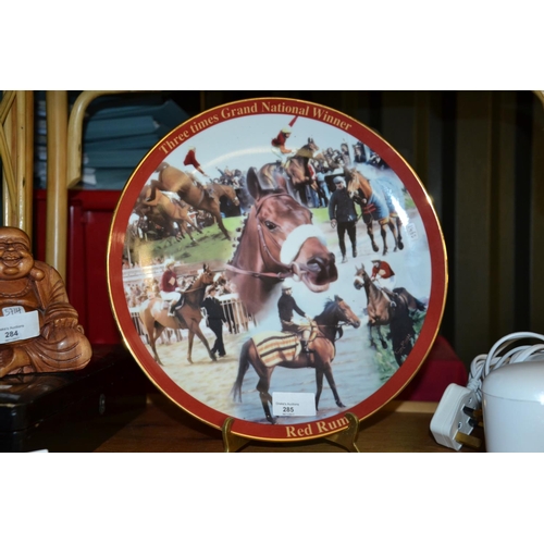 285 - Red Rum cabinet plate by Wanbury mint