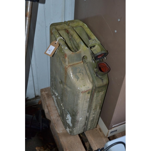 31 - Large British Military jerry can