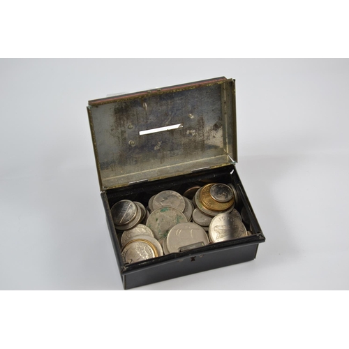 475 - Tin of USA and Irish Coins