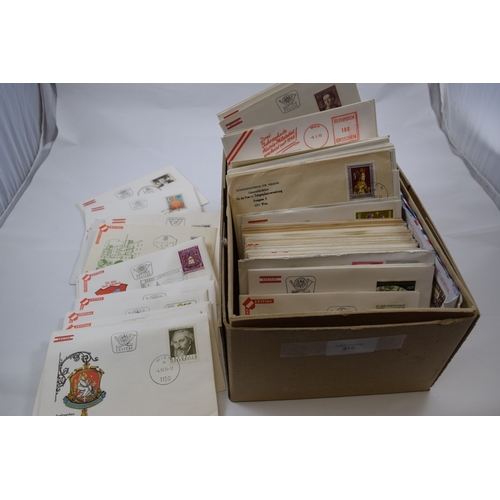 370 - Box of European first day covers. Mostly Austria.