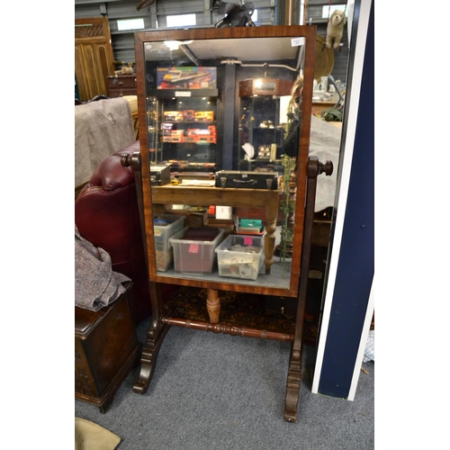 313 - Victorian dressing swing mirror