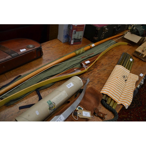 317 - xpert long bow, unstrung