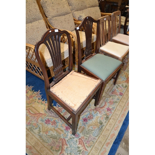 340 - Two Victorian hall chairs