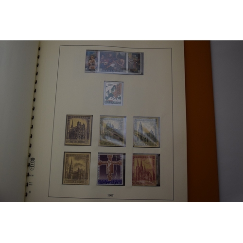 412 - San Marino stamps in album, 1966-1994, mint, selected page photos only