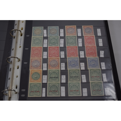 397 - GB Commonwealth stamps, A-C countries, all unmounted & mounted mint, QV to KGV. Well stocked folder.