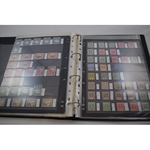 397 - GB Commonwealth stamps, A-C countries, all unmounted & mounted mint, QV to KGV. Well stocked folder.