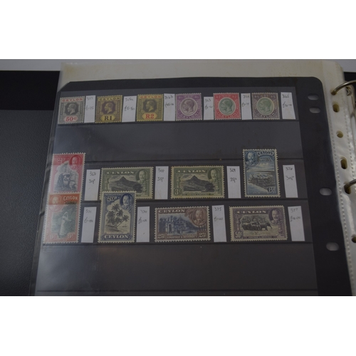 397 - GB Commonwealth stamps, A-C countries, all unmounted & mounted mint, QV to KGV. Well stocked folder.