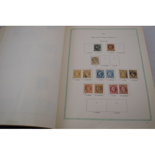 402 - Stamps in album ,France, 1849 - 1965, mainly used but some mint