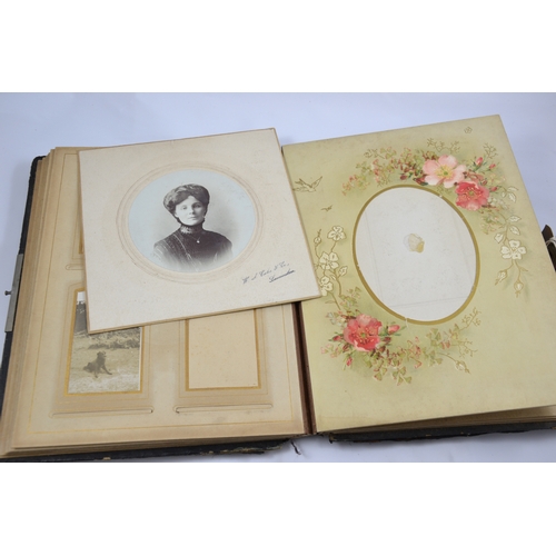 29 - Victorian family photo album & contents